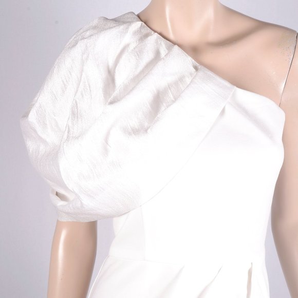 Eve Black Halo Egan One-Shoulder Sheath Cocktail Dress - Picture 4 of 5